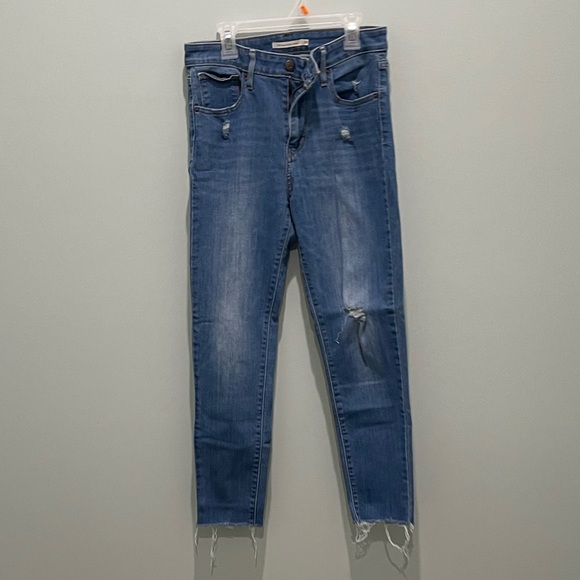 womens high rise levi skinny jeans - Picture 9 of 9